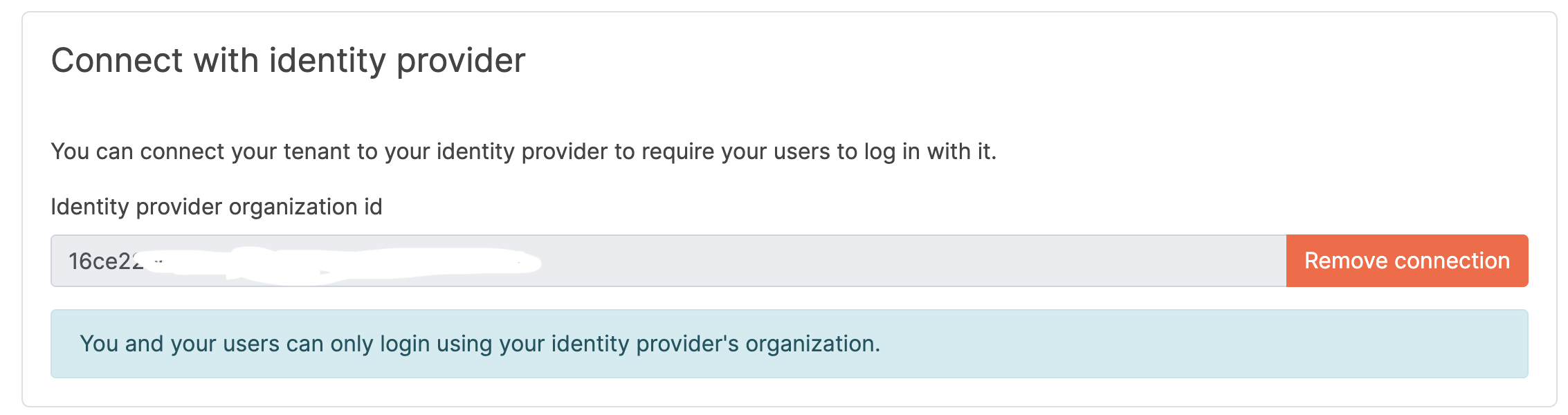 Connect Identity Provider