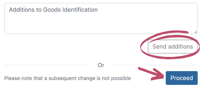 Missing Information section